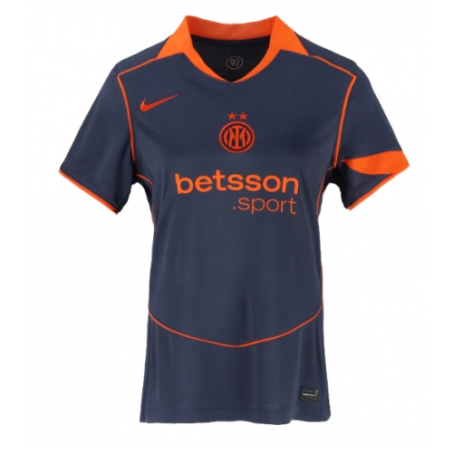 Billige Fotballdrakt Inter Milan Replika Tredjedrakt Dame 2025-26 Kortermet Billige Fotballdrakt Inter Milan Replika Tredjedrakt Dame 2025-26 Kortermet
